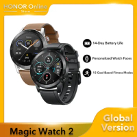 In Stock Global Version Honor Magic Watch 2 Smart Watch Bluetooth 5.1 Blood Oxygen 14 Days Waterproof Smartwatch for Magic 5 Pro