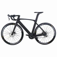 Full Disc Brake bike , Full Road bicycle , TT-X34 bike ,Carbon cycle , Aluminum Wheel Hidden Cable, SHI R7000 105 groupset