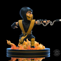 Q-Fig Mortal Kombat Scorpion Absolute Zero Q version figure Original Figma Figure