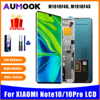 6.47" OEM LCD For Xiaomi Note 10 Pro Display Touch Screen Assembly For Mi CC9 Pro Display Xiaomi Note 10 Replacement Parts