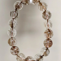 กำไลหินไหมเงิน (Silver Rutilated Quartz)