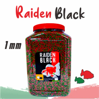 Pakan Pelet Makanan Ikan Mas Koki Raiden Pellet Bawang Hitam [TOPLES MEGA SIZE & REFILL 1KG]  IKANES