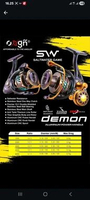 Reel Oxgn Demon | Reel Spinning Power Handle Salt Water 12+1 BB 1000