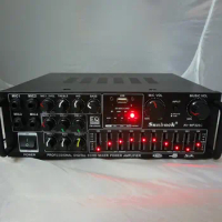 220V-240V 200W+200W SUNBUCK AV-MP326C Professional digital ECHO MIXER amplifier Home karaoke amplifier with EQ equalization