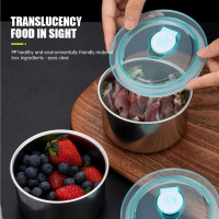 Stainless Steel Sealed Fresh-keeping Box Outdoor Packaging Fresh-keeping Box Portable Lunch Box