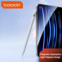 Toocki for Apple Pencil 2 1 For iPad Air 4 5 Pro 11/12.9 Mini 6 LED Display Palm Rejection Bluetooth Stylus for Apple Pencil