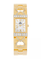 Roscani Roscani Julia B90 (Curved Crystal) Gold White Bracelet Women Watch
