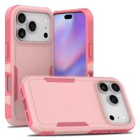 Qihang 2-in-1 Shockproof Phone Case Apple iPhone 17 Pro Max 2-in-1 Protective Cover Military Shockpr