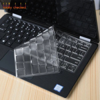 For DELL XPS 13 9343 9360 9350 9365 9370 9380 13.3 inch / XPS 15 9570 Keyboard Cover Clear TPU laptop Keyboard Protector Skin
