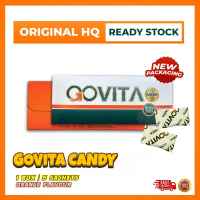 Govita Candy 100% Original HQ | Candy Lelaki Bila Perlu Rasa Segar | Perisa Oren | 5 Sachets