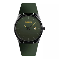 Skmei [CLEARANCE MEI] Jam Tangan Pria SKMEI 1509AG Men Green Dial Green Polyurethane Strap