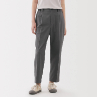 MUJI 無印良品 女透氣彈性泡泡紗錐形褲(共4色)