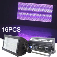 16PCS Martin LED 3000w Strobe Effect RGBW DMX512 Background Party Concert Dj Disco Flash Stage Lighting