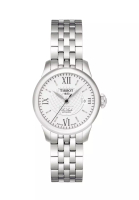 Tissot Le Locle Automatic Lady Grey Stainless Steel Bracelet and Silver Dial Watch - T41.1.183.33