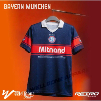 RETRO SYSTEMS Retro football shirts themed around Bayern Munich // BossThesesitz shirts // four-side