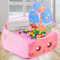 Portable Kids Playpen Children Outdoor Indoor Ball Pool Play Tent Kids Safe Foldable Playpens Game Pool Of Balls For Kids Gifts