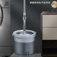限時減免！拖把 懶人拖把 旋轉拖把 拖把桶 新款旋轉拖把索邦M2單桶加厚家用一拖凈2022加大款免手洗拖地神器 特價出 現貨 開發票【hua3/15】