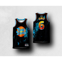 TUNE skuad warisan baru LEBRON JAMES HG konsep JERSEY
