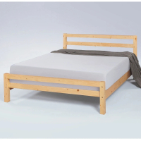 【MUNA 家居】1812型傑森5尺實木雙人床(床架 雙人床 實木 床台)