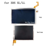 15Pcs Original New for Nintendo 3DS XL LCD Display Screen for 3DS LL Top And Bottom screen Replacement Accessories