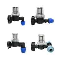 20/25/32mm Pe Tube Connector Filter Tee Water Splitter DN15 DN20 DN25 Plastic Water Pipe 1/2/3-Way Fitting