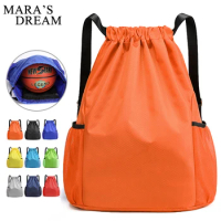 Mara's Dream Waterproof Gym Bag Sports Bag Travel Drawstring Bag Outdoor Bag Backpack for Training Swimming Fitness Bag Softback