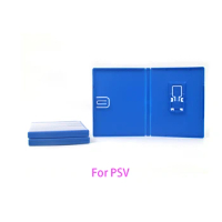 High Quality For PSVita PS Vita PSV Game Card Storage Case Box Blue Cartridge Holder Shell for PSV1000 2000 Box Storage Shell