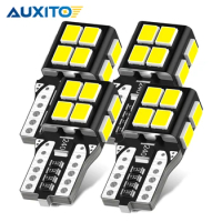 AUXITO W5W LED CANBUS Bulb T10 LED 168 194 For Car Clearance Parking Number Plate Lamp Interior Lights 6000K 12V Signal Lamp