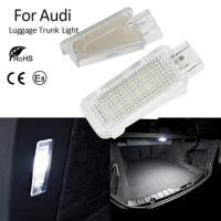 Car White LED Courtesy Door/trunk/Footwell/glove box light lamp For Audi A3 8P A4 B6 A6 C6 Waterproof 6000K Car Interior Light