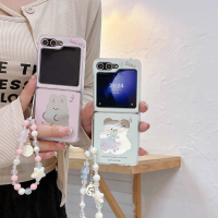 เคสโทรศัพท์, เคสแข็ง PC, กันกระแทก, สำหรับ Samsung Z Flip6, Z Flip 5, Z Flip4/3, พร้อมการออกแบบกระจก