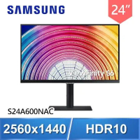Samsung 三星 S24A600NAC 24型 IPS 2K 液晶螢幕