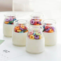 New Arrival Pudding Bottle Jar Cereal Candles Private Label Dessert Aromatherapy Soy Wax Fragrance Scented Candle Gifts