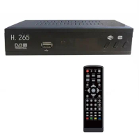 DVB T2 HEVC 265 Digital TV Tuner DVB-T2 H.265 1080P HD Decoder USB Terrestrial TV Receiver EPG Set Top Box,EU Plug