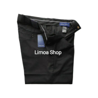 Celana Pria Formal STANLEY ADAMS Regular Warna Hitam SA 07