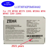 Original 3000mAh Li3730T42P3h6544A2 For ZTE MF286 MF279 Z289L MF286A MF96 MF96U Z289 Z289G 4G LTE WIFI Router Battery