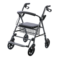 老人走路扶手架老年人助行器行走四輪多功能助力輔助助步器手推車