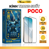 Kính cường lực cho poco m2 m3 m4 m5 m5s m6 m7 pro plus 4g 5g kingkong phủ nano Vstore