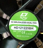 12CM 12025 電腦機箱散熱風扇 Rutay HD121225BH 12V 0.40A 3線
