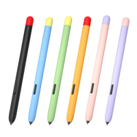 For Samsung Galaxy Tab S6 Lite/S7 Plus/S8 Pencil Case Protective Silicone Tablet Pen Stylus Touch Pen Sleeve Skin Cover Sleeve