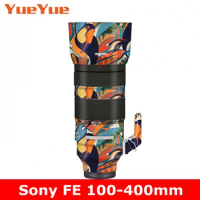 Stylized Decal Skin For Sony FE 100-400mm SEL100400GM Camera Lens Sticker Vinyl Wrap Anti-Scratch Film 100-400 F4.5-5.6 GM OSS