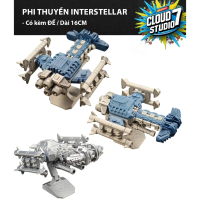 Mô hình In 3D Phi Thuyền Interstellar Starship | Có Đế Trưng Bày | Cloud7 Studio