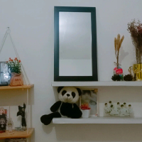 Kaca Cermin Dinding Gantung Minimalis 45 X 25