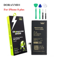 DORAYMI 2691mAh 8P Phone Battery for Apple iPhone 8 Plus High Quality Replacement Bateria Li-ion Batteries+Tools
