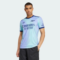 【adidas 愛迪達】ARSENAL 阿森納 第二客場 足球上衣 T恤 吸濕排汗 男 IZ0114