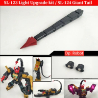 Shockwave Lab SL-123 Light SL-124 Giant Tail Upgrade For Transformation Titan-Class Black Zarak Action Figure Accessories