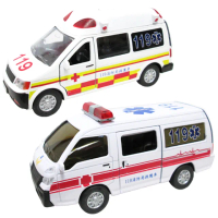 【TDL】迴力救護車玩具合金車迴力車汽車模型聲光玩具車 CT-1106B/CT-596