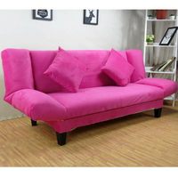 整裝可摺疊沙發客廳小戶型簡易沙發雙人三人布藝沙發1.8米沙發床ATF