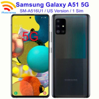 Samsung Galaxy A51 5G A516U1 Mobile Phone Unlocked US Version A516U 6.5" 6GB RAM 128GB ROM NFC
