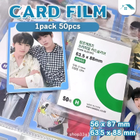 50pcs Popcorn Card Film Card Holder Kpop Photocard Sleeve Binder Sleeves Protector Card Sleeve Sleev