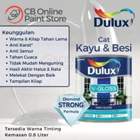 CAT KAYU DAN BESI DULUX V-GLOSS - ADELINE PEARL 46629 V-GLOSS HI GLOSS